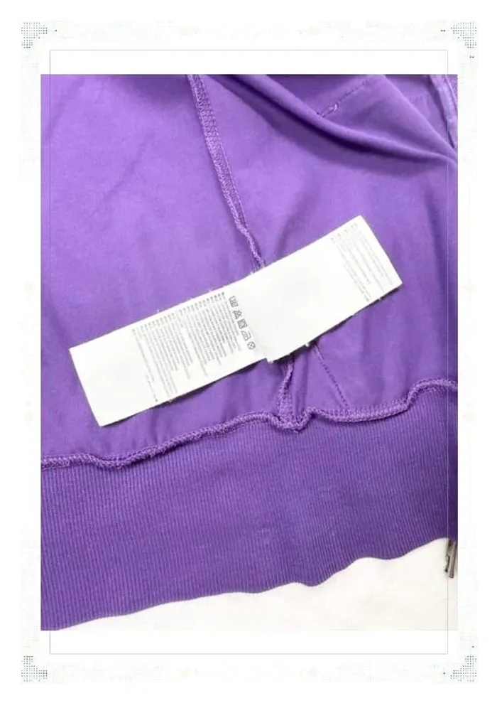 Nike veste de survêtement violet femme taille S coton élasthanne - photo numéro 9