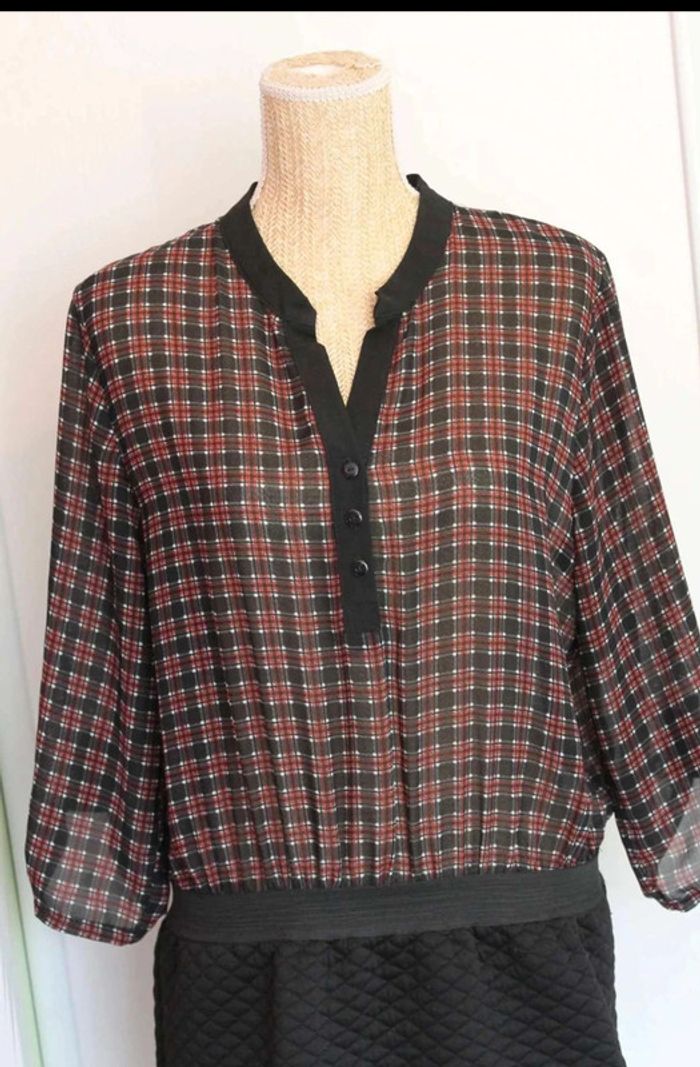 Robe noire et bordeaux – Ici et maintenant - 46 - photo numéro 2