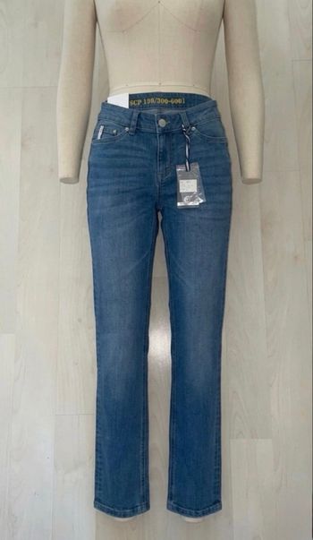  Hublot Mode Marine - Jean droit - Taille 36 (étiqueté 38) - Bleu