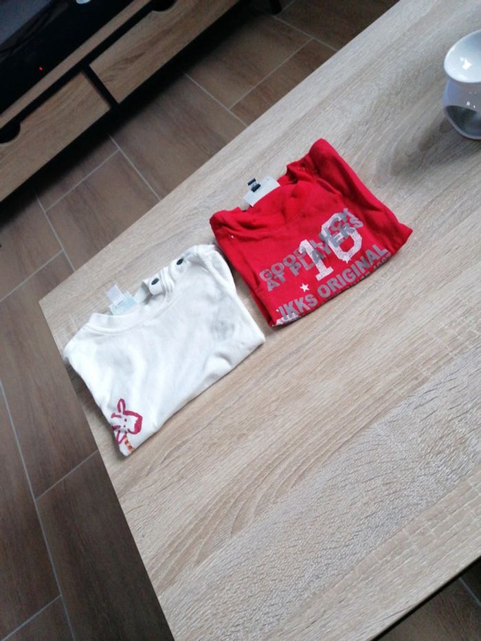 Lots de 2 tee-shirts