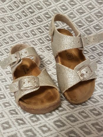 Sandales argent