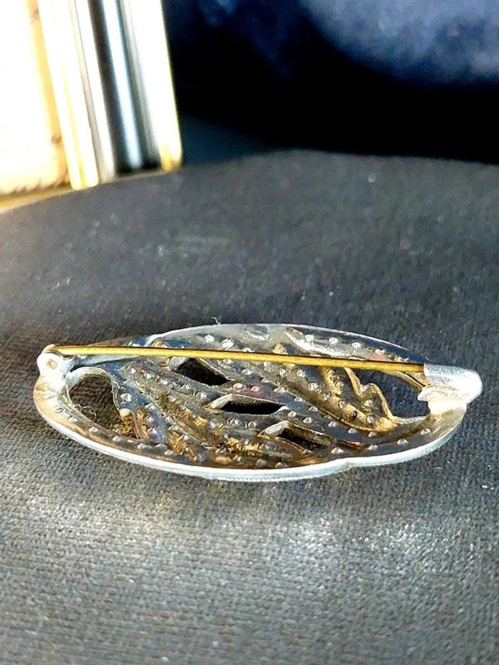 Broche vintage style art déco - photo numéro 6