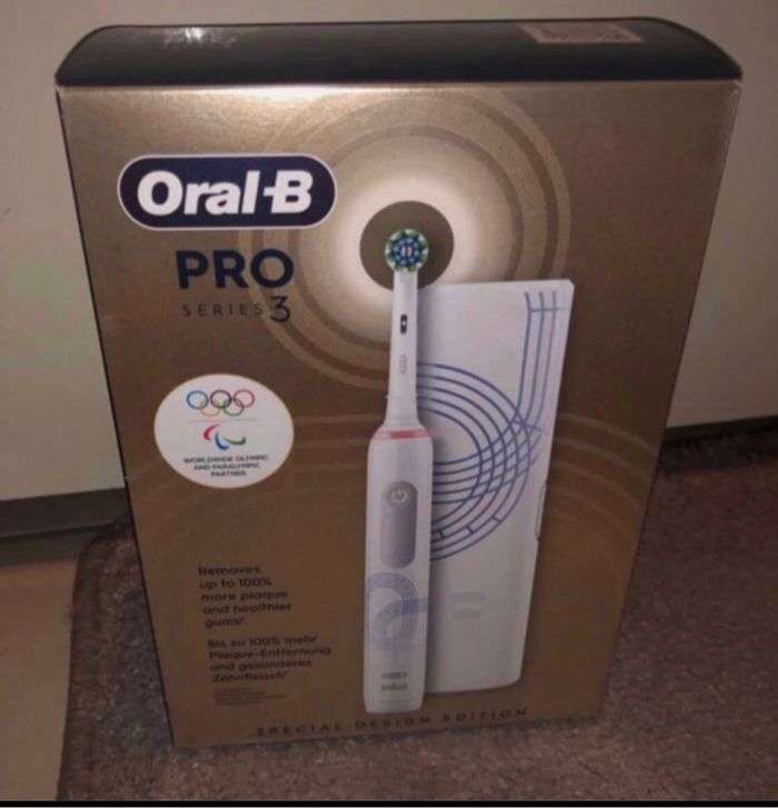 Brosse à dent électrique oral b jeux olympiques