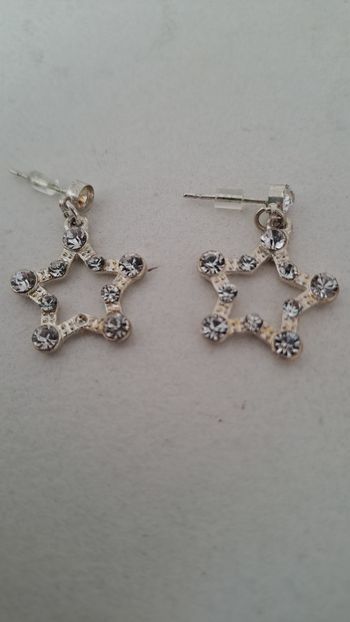 Boucles d'oreilles étoile