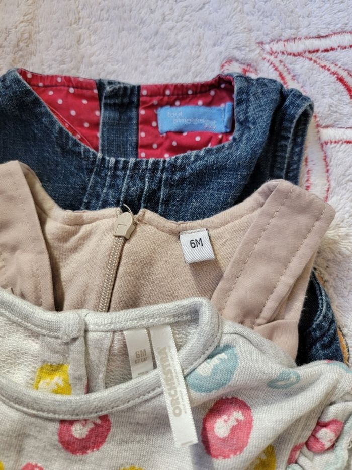 Lot de 6 robes d été 6 mois - photo numéro 4