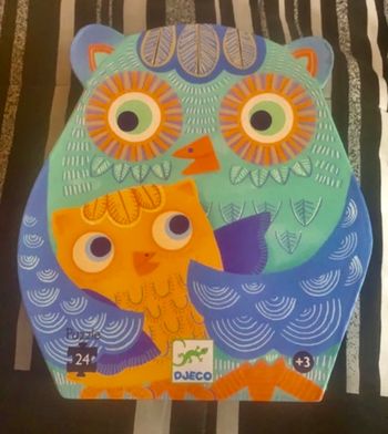 Puzzle coucou hibou Djeco