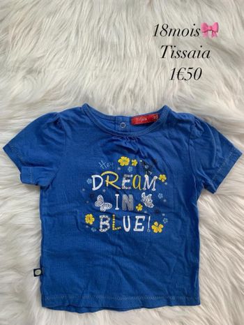 T-shirt 🎀 18 mois 🎀 Tissaia
