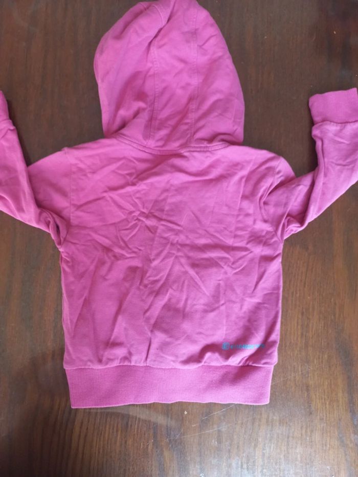 Veste/sweat à capuche rose energitics 3ans 98cm - photo numéro 2