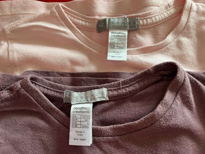 Lot de 2 tee-shirts Decathlon - photo numéro 5