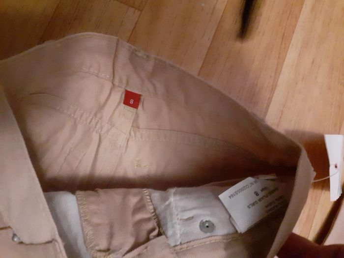 2 pantalons 8ans évasés sur le bas - photo numéro 5