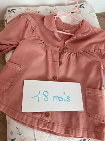 Robe écolière vertbaudet 18 mois