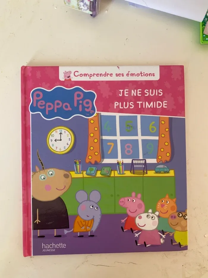 Livre Peppa piG je ne suis plus timide