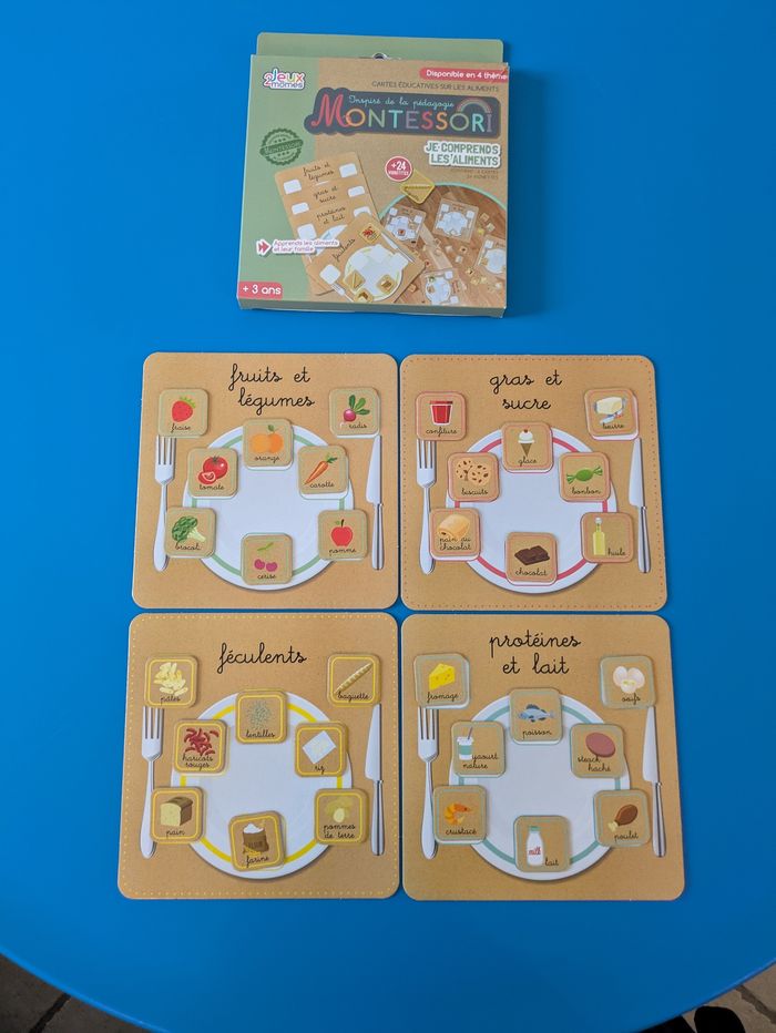 Jeu " je comprends les aliments " - photo numéro 2