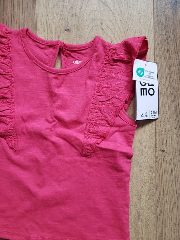 Tee-shirt Gémo 24 mois - photo numéro 4