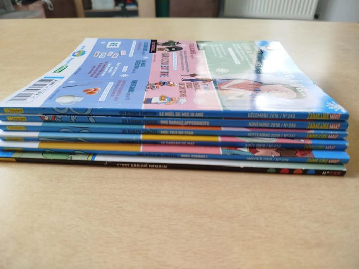 lot de 6 "J'aime lire max" 2018 et 2014 - photo numéro 3