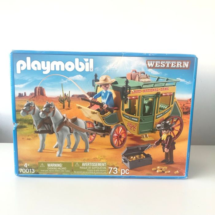 Playmobil Western diligence   neuf jamais ouvert - photo numéro 2