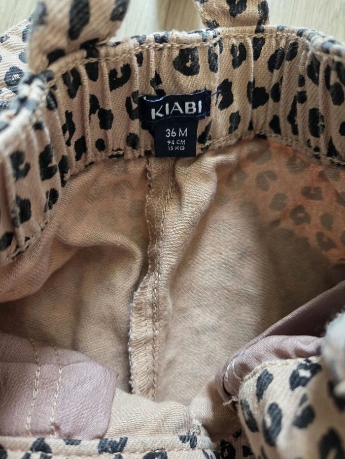 Salopette léopard 3ans - photo numéro 3