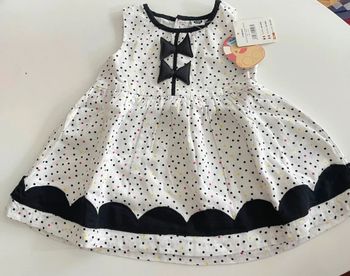 Robe d’été neuve bébé 9 mois tuctuc