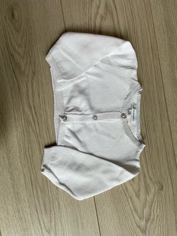 Gilet court vertbaudet