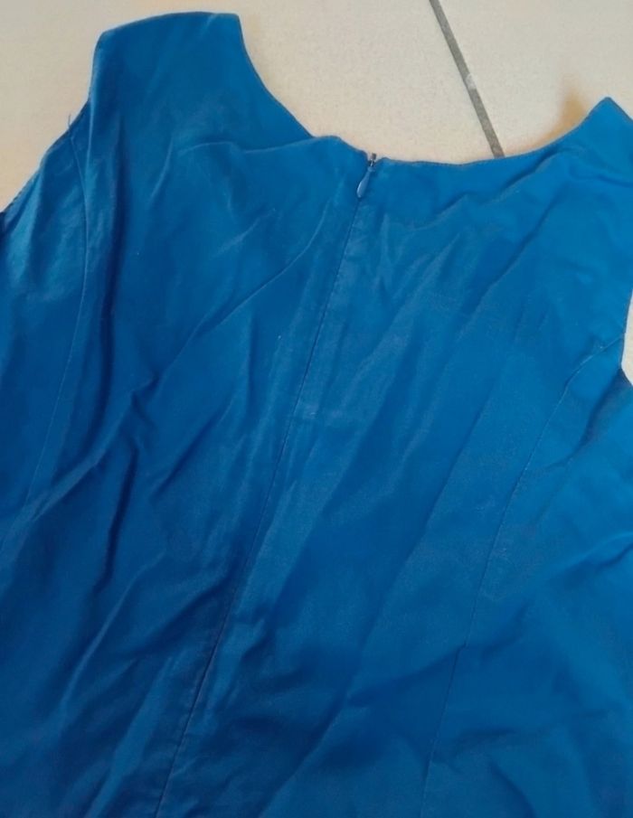 Robe bleu monoprix femme - photo numéro 2
