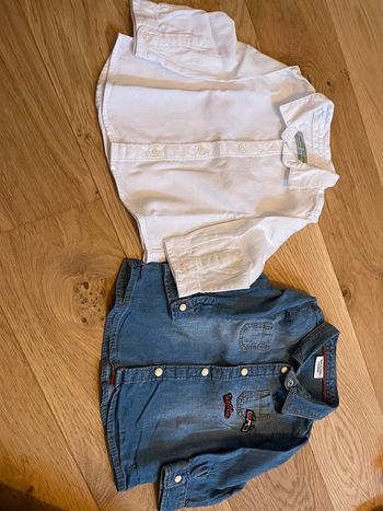 Lot chemise bébé