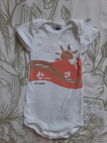 Bodie manche courte 12mois