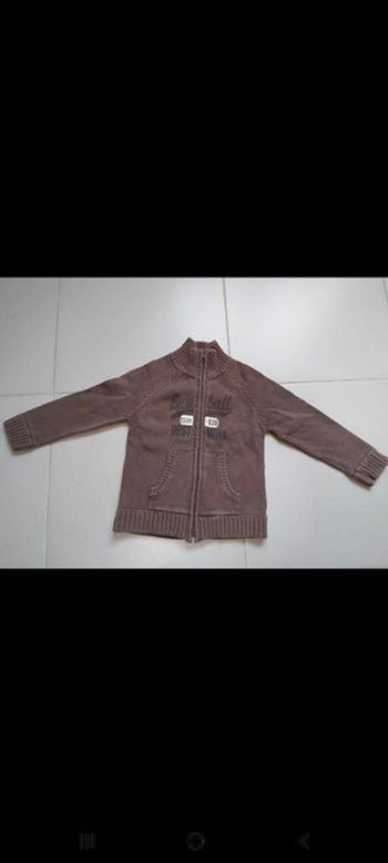 Gilet zippé 5 ans