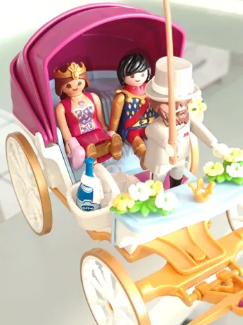 Calèche princesse-Playmobil 🩷