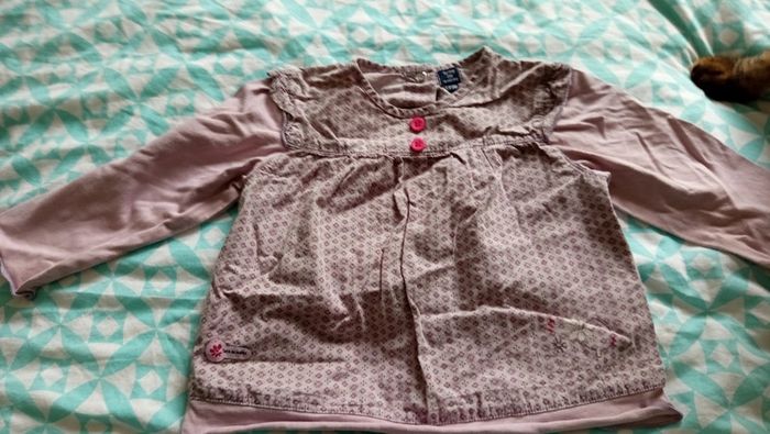 Blouse fille 12 mois - photo numéro 2