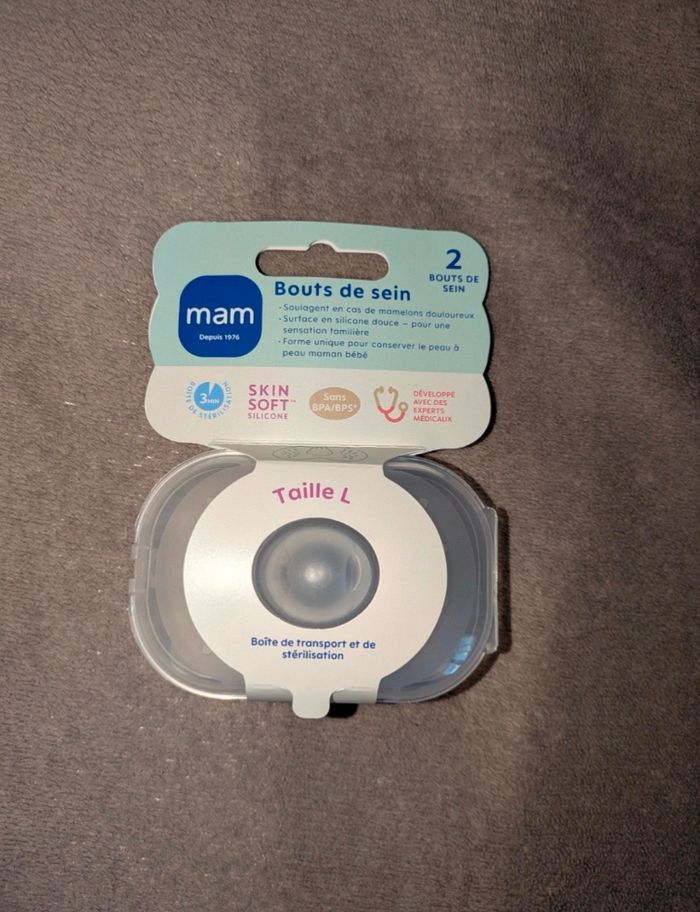 Bout de sein taille L Mam