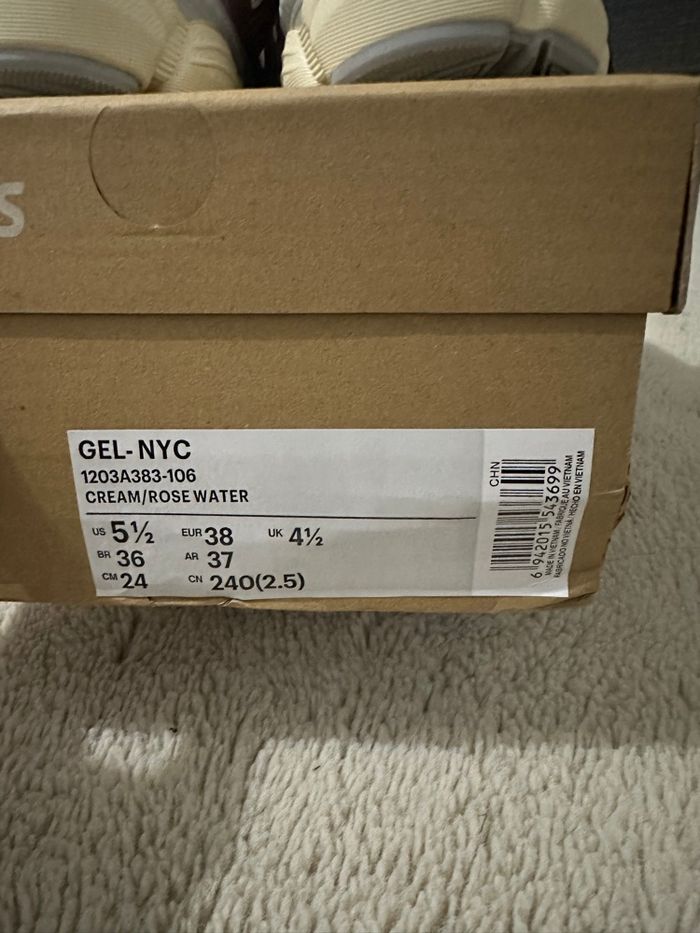 Asics gel NYC Rose taille 38 - photo numéro 4