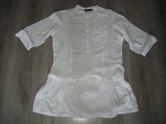 BLOUSE M 3/4 BLANCHE "KIABI WOMEN" - TAILLE 42 - n°05