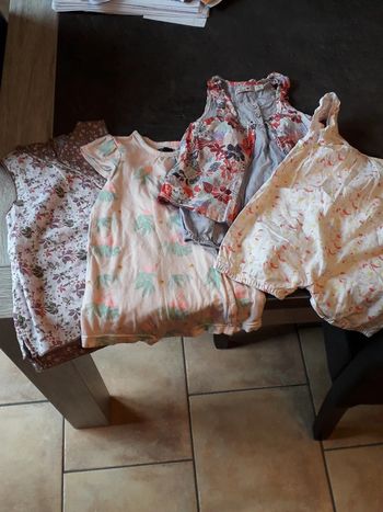 Lot robe, barboteuse été 6 mois