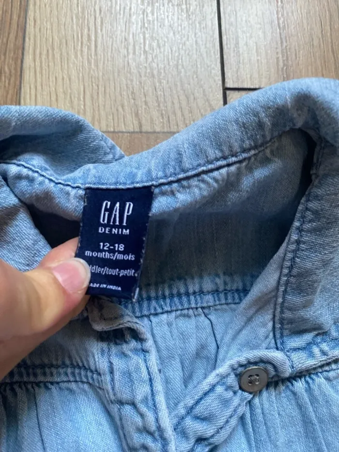 Blouse chemises sans manches gap 12 18 - photo numéro 3
