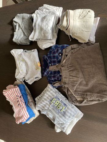 Lot vêtements 1 mois garçon