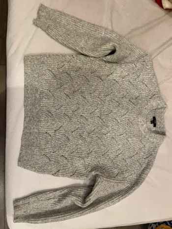 Pull gris claire