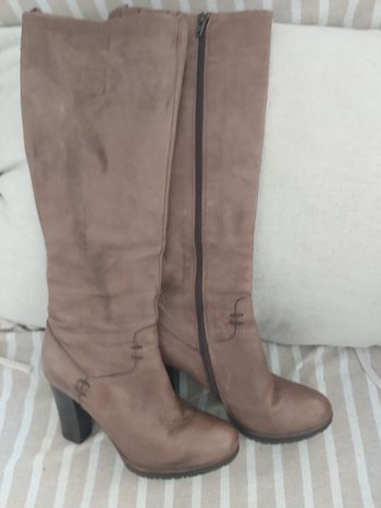 Bottes vintage cuir