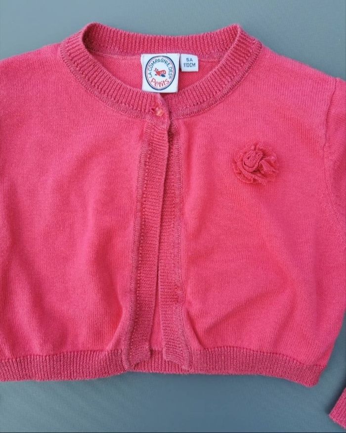 Gilet 5 ans fille la compagnie des petits - photo numéro 3