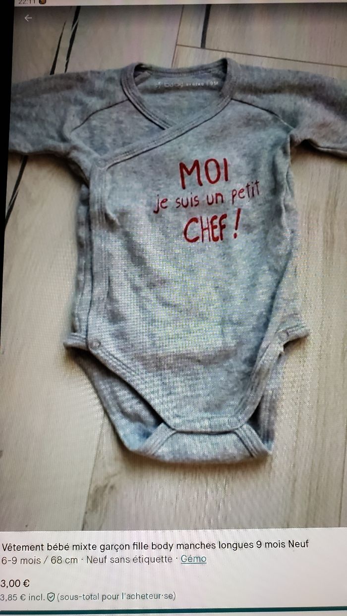 Lot de vêtements fille 9 mois - photo numéro 2