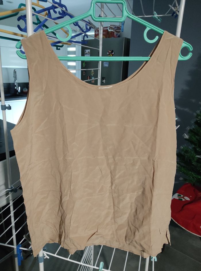 Débardeur en soie en L