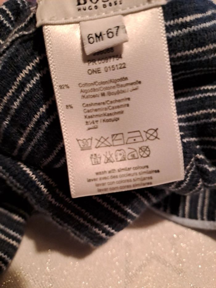 Bonnet et écharpe intégrée 6 mois - photo numéro 7