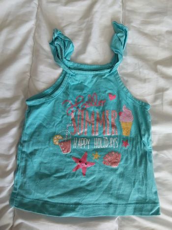 Débardeur bébé fille taille 12mois