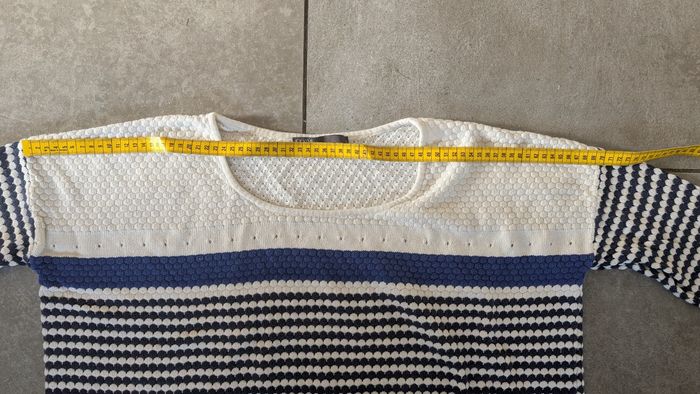 Pull marin en maille oversize Ekyog taille 2 - photo numéro 4