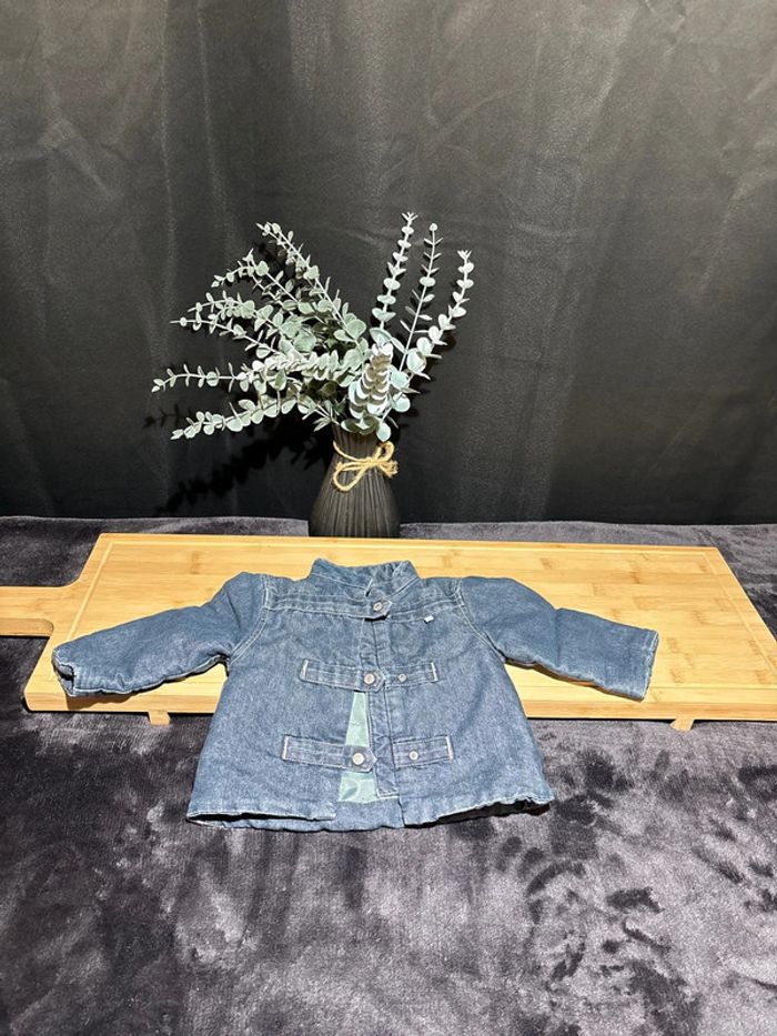 Veste en jeans obaibi fille taille 6 mois