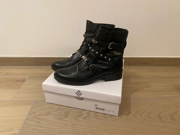 Bottines entièrement en cuir San Marina état neuf 41