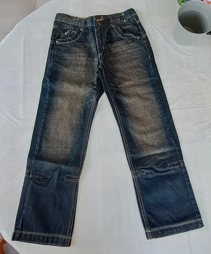 Pantalon jeans bleu