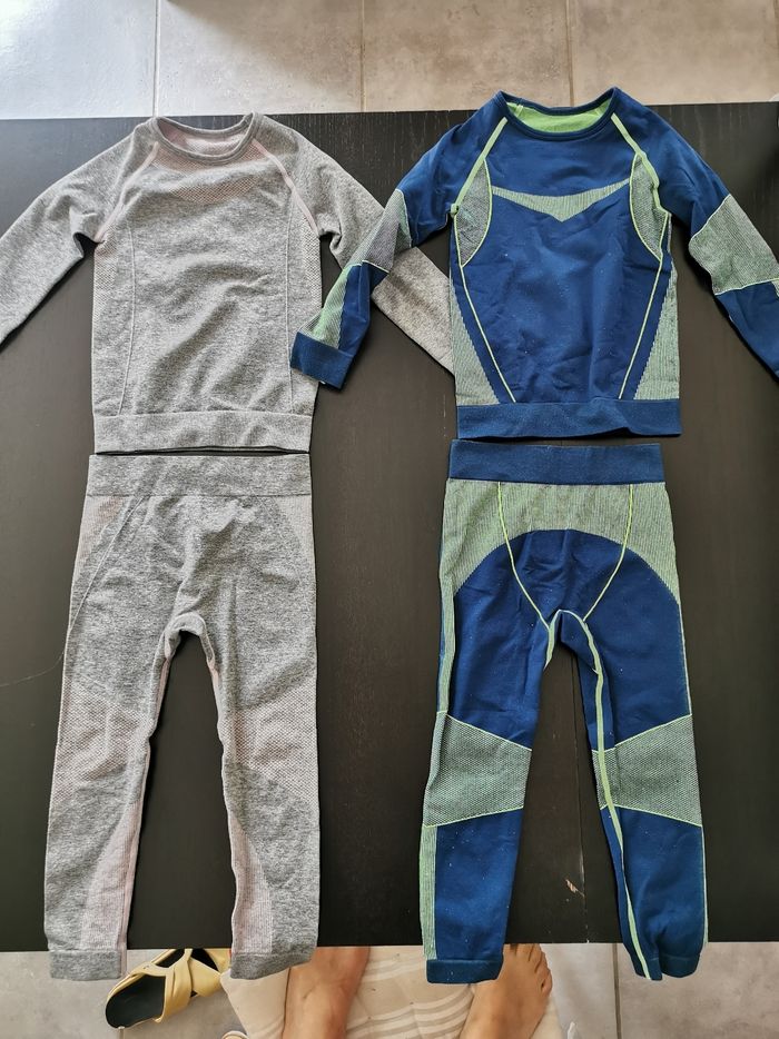 2 sous vêtements thermique 2-4 ans