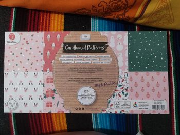 bloc papier cartonné scrap 30x15 cm