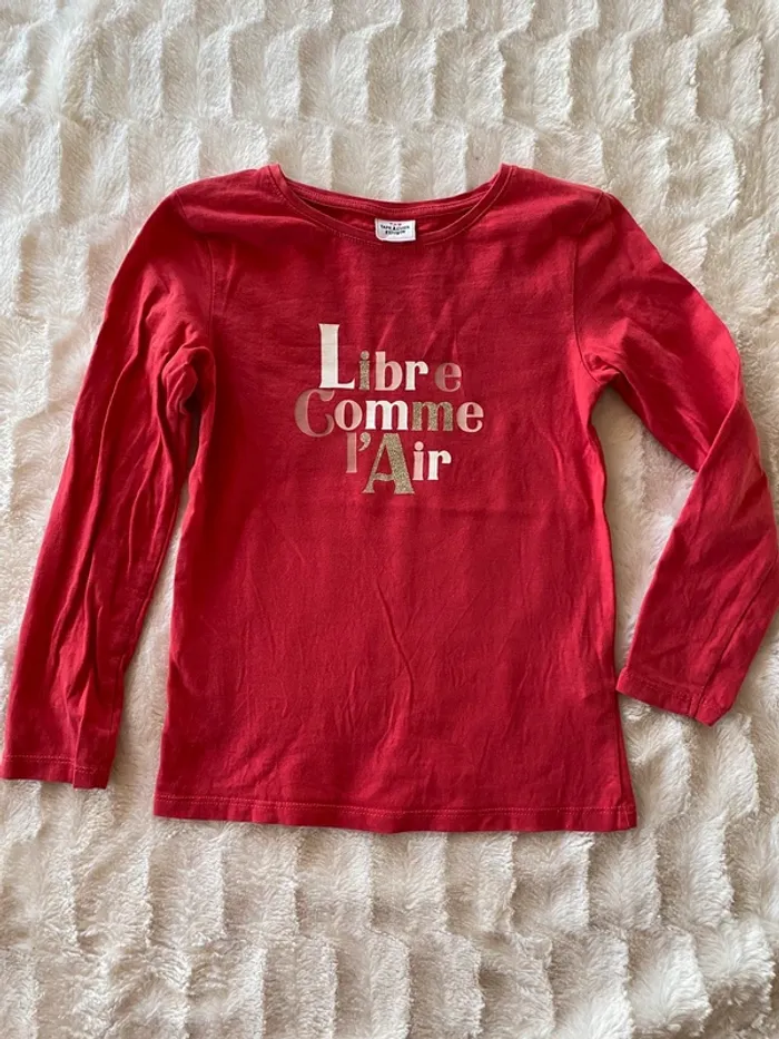 T-shirt manche longue tape à l’œil