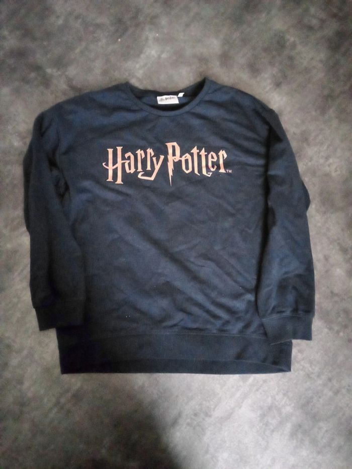 Pull bleu Harry potter - photo numéro 3